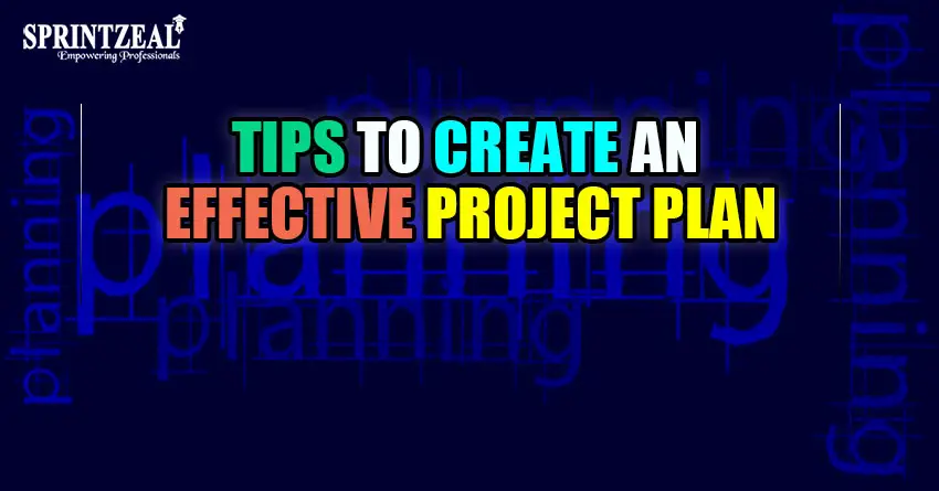 How to create a project plan | Sprintzeal