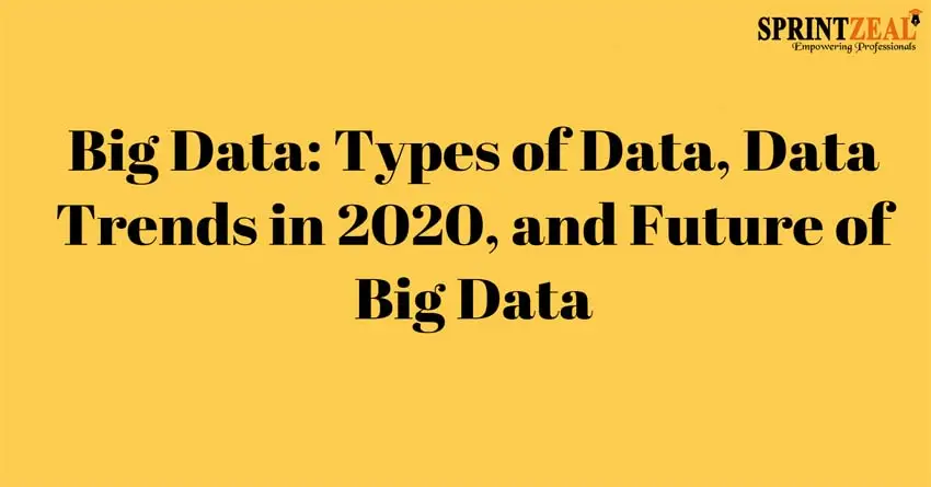 what is Big Data – Types, Trends and Future explained