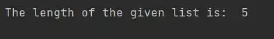 python list length 2